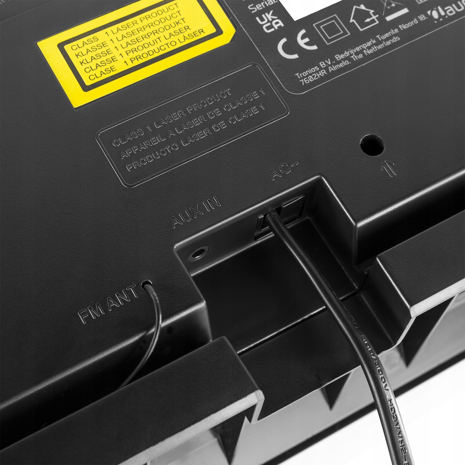 Miniwieża Hifi Audizio BT CD radio DAB+ FM USB Rodzaj odtwarzanych nośników CD MP3 nośnik USB