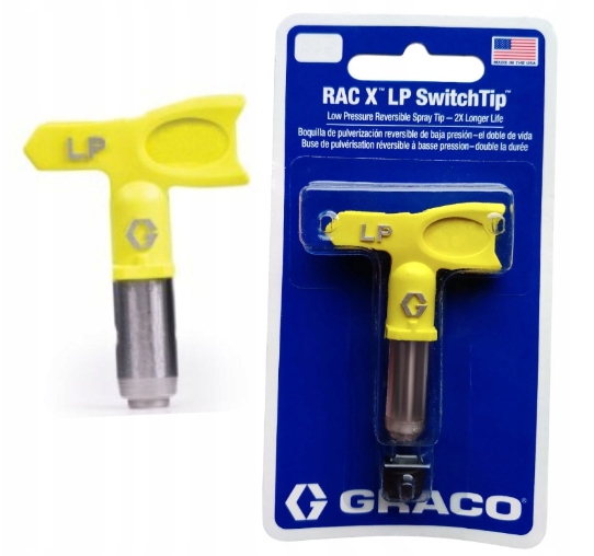 ŻÓŁTA DYSZA MALARSKA GRACO LP619 LOW PRESSURE