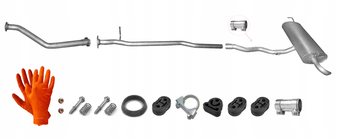 Nissan Qashqai 1.5 dCi 2WD 76-78 kW (2006-8/2009) Výfukový Systém