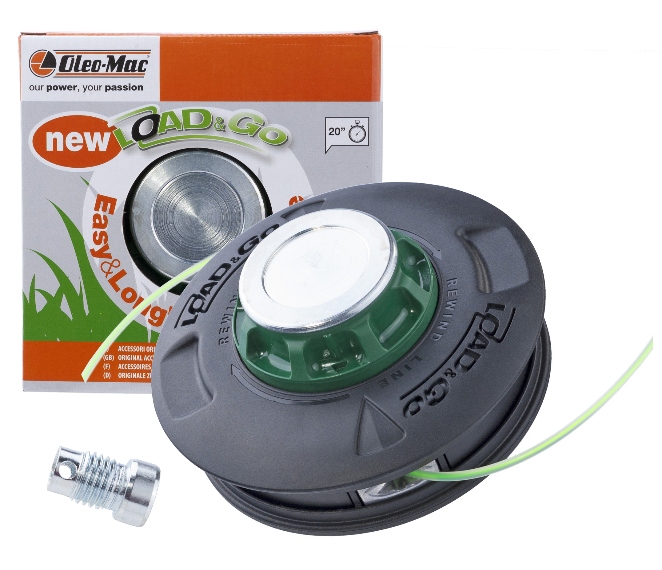 

Głowica Żyłkowa Oleo-Mac Load&go M10 130x3,0MM