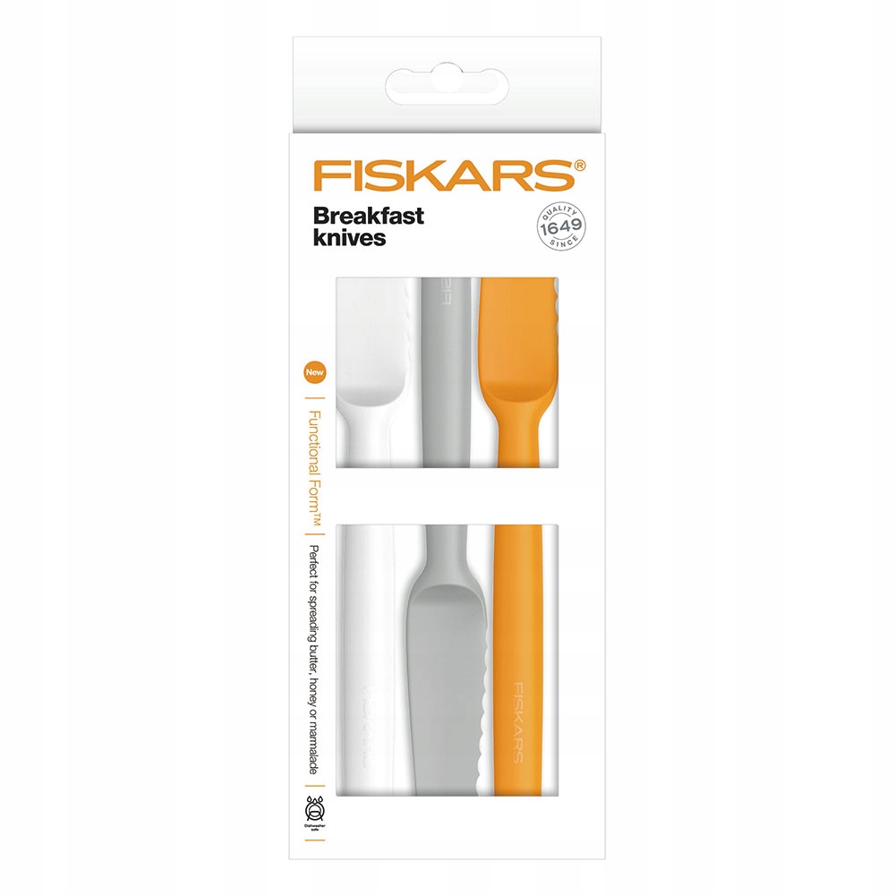 

Fiskars Zestaw noży do smarowania Functional Form