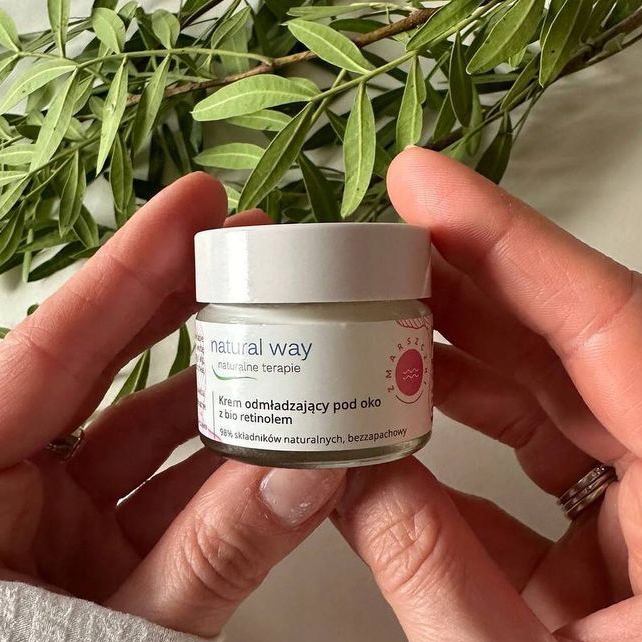 Przeciwzmarszczkowy krem pod oko z bio retinolem - Natural Way Marka inna marka