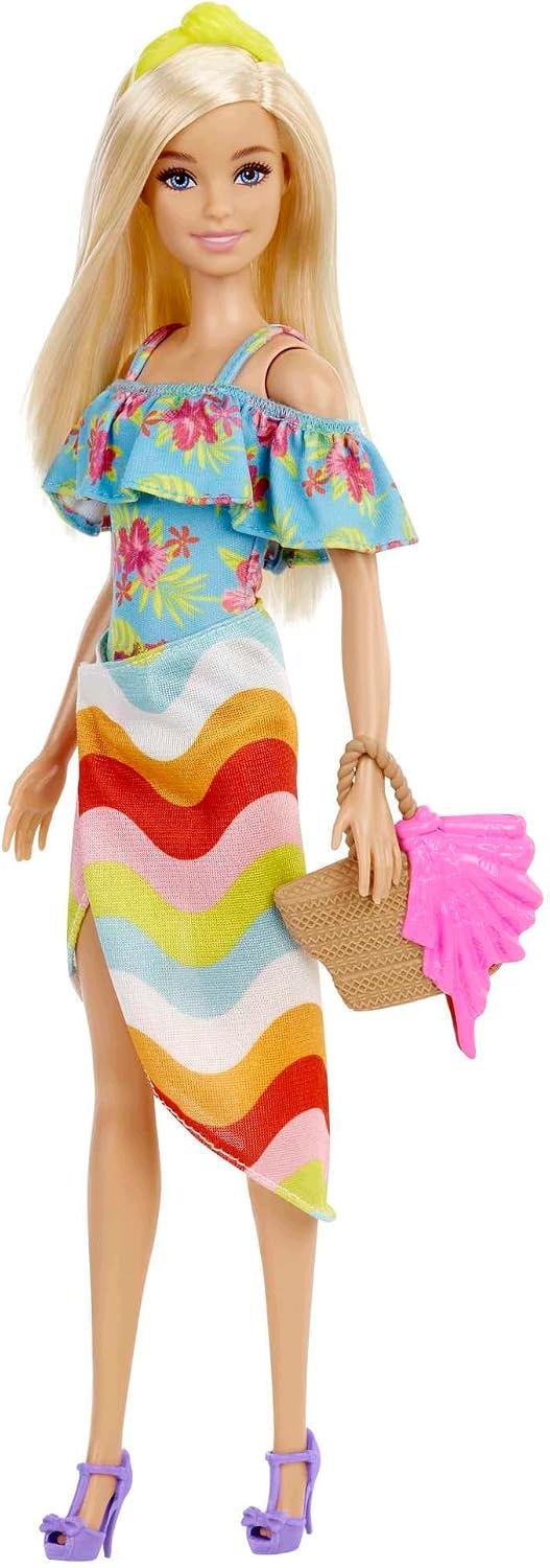 Адвент-календарь Barbie Fashionistas, кукла, одежда и собачка, 24 сюрприза, от 3 лет — фото 4
