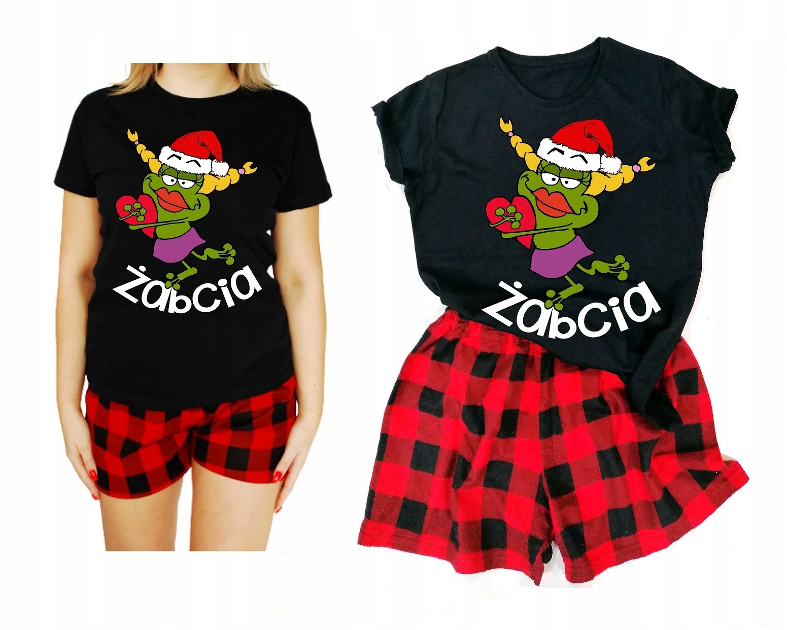 Dámské vánoční pyžamo Dárek k Vánocům XXL