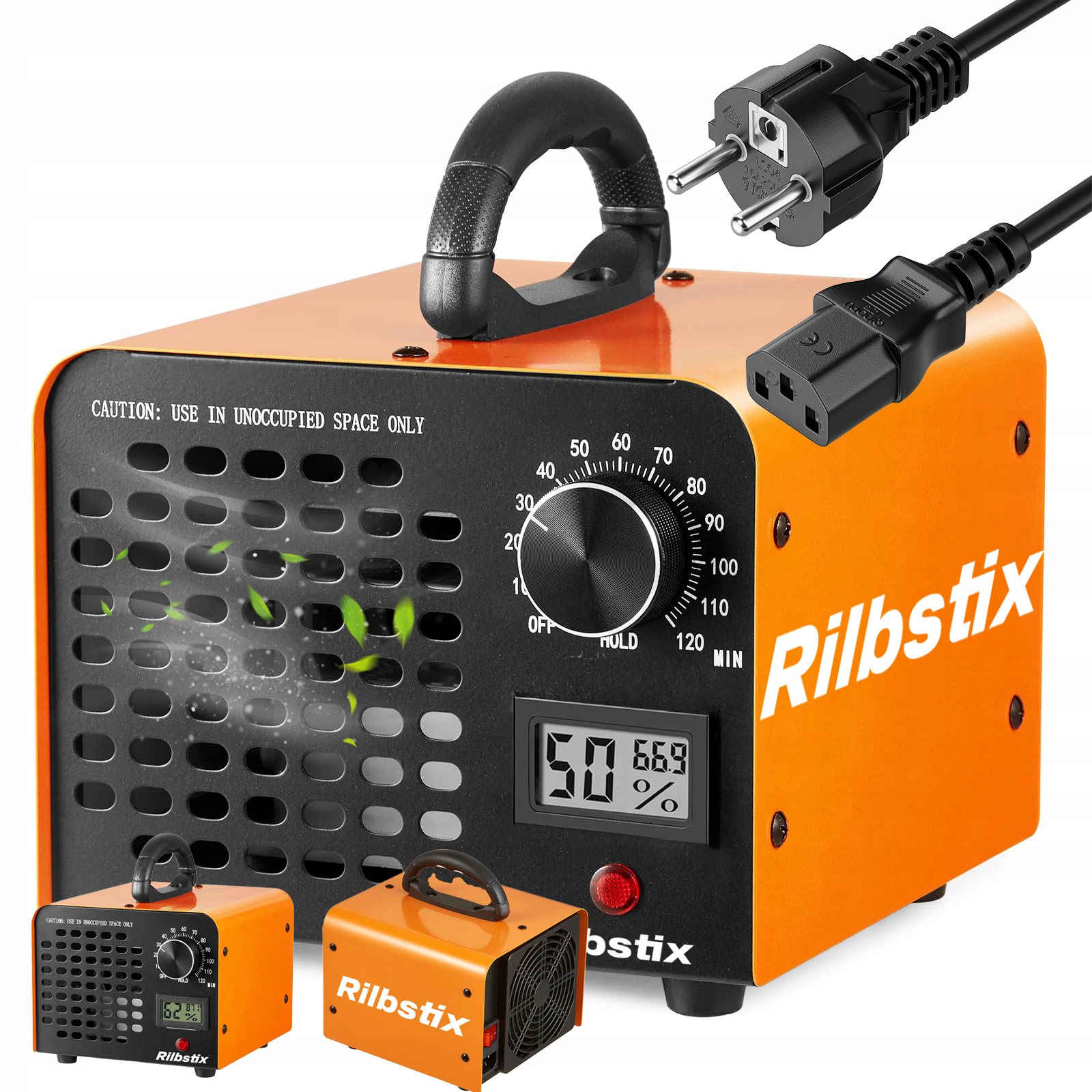 Oczyszczacz powietrza Rilbstix 60000 mg/h, Hepa, do 500 m²