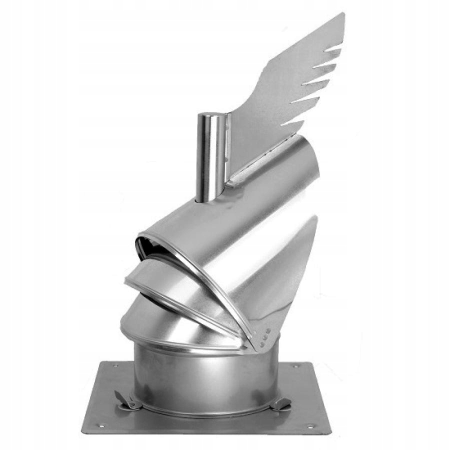 Rotowent Dragon Ø200 mm podstava štvorec otvárateľná