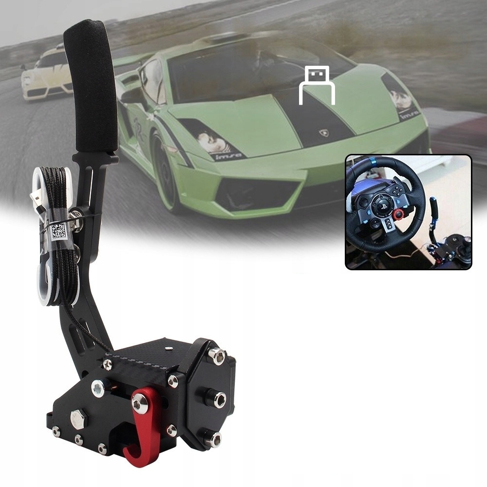 Ručná brzda pre driftovanie v závodných hrách na Pc a platforme Steam