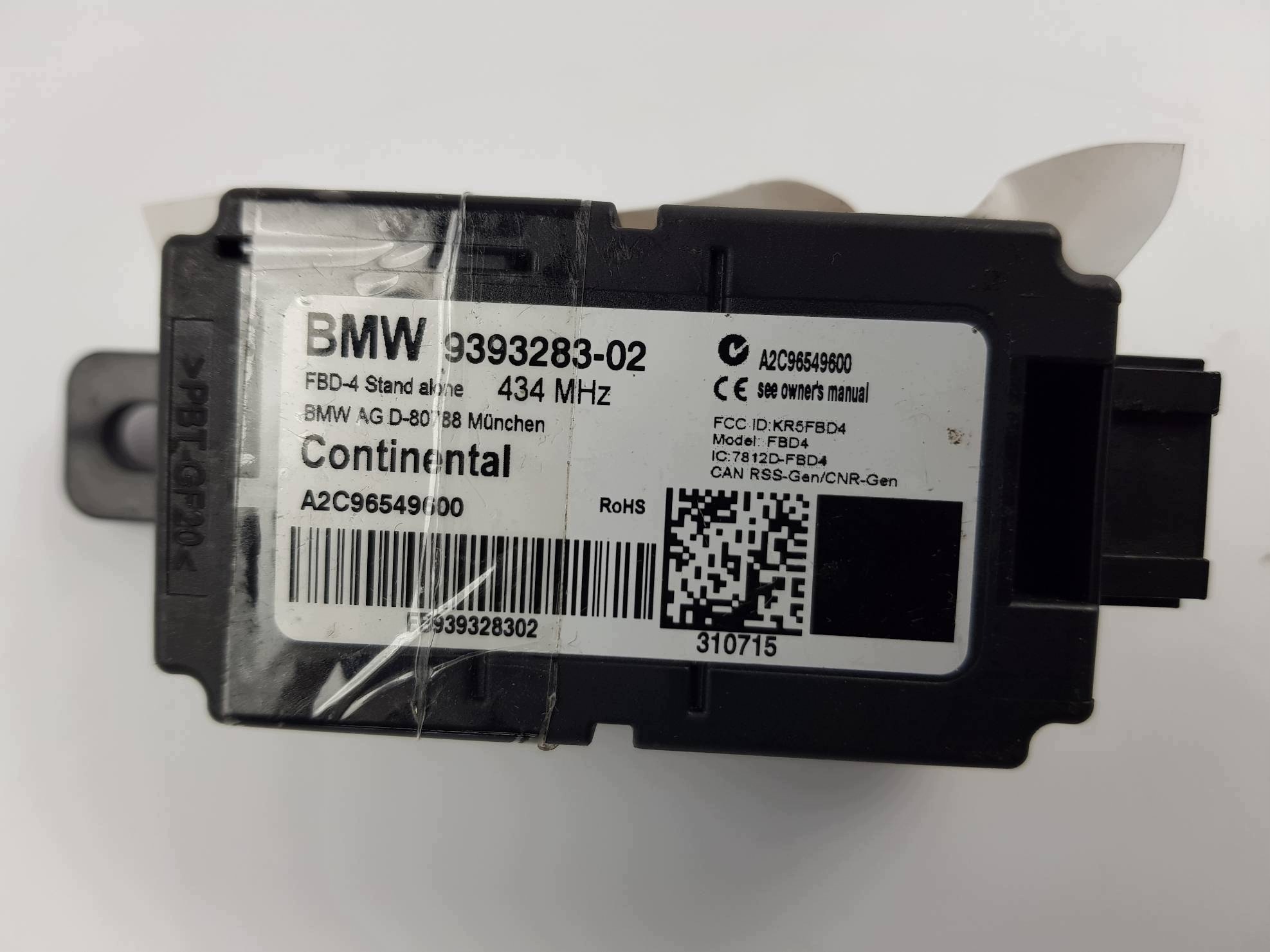 module 9393283 BMW 7 G12 2015R