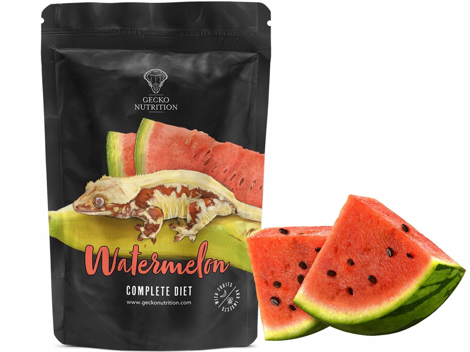 Gecko Nutrition Arbuz 250g pokarm dla gekonów, papka dla gekona