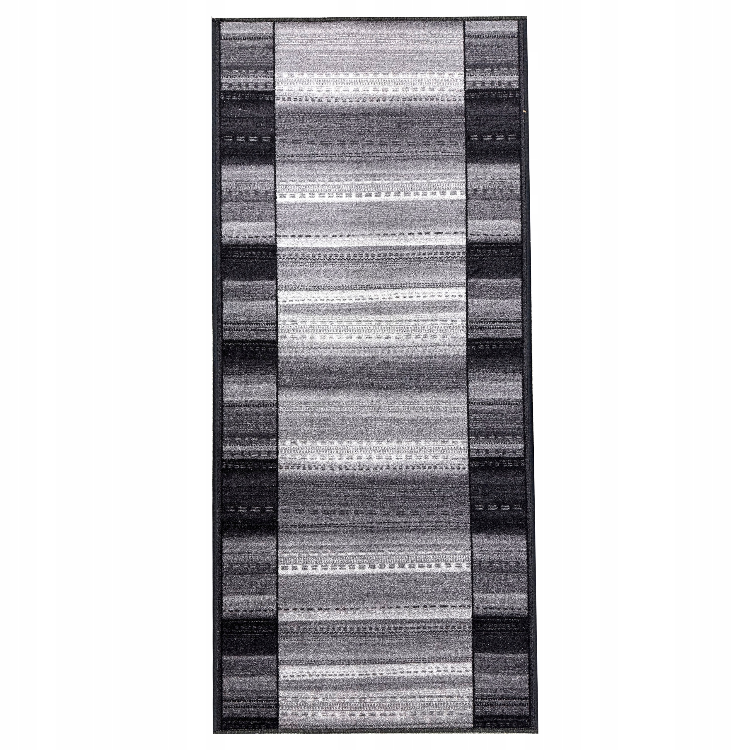 Koberec Chodníkový Imperia Grey 100X130 CM Protiskluzový, Odolný Polyamid