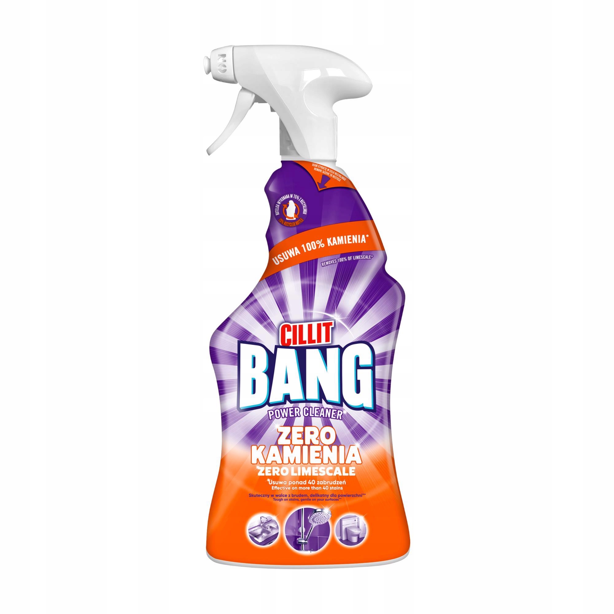

Cillit Bang Spray Do Czyszczenia 750ML Zero Kamien