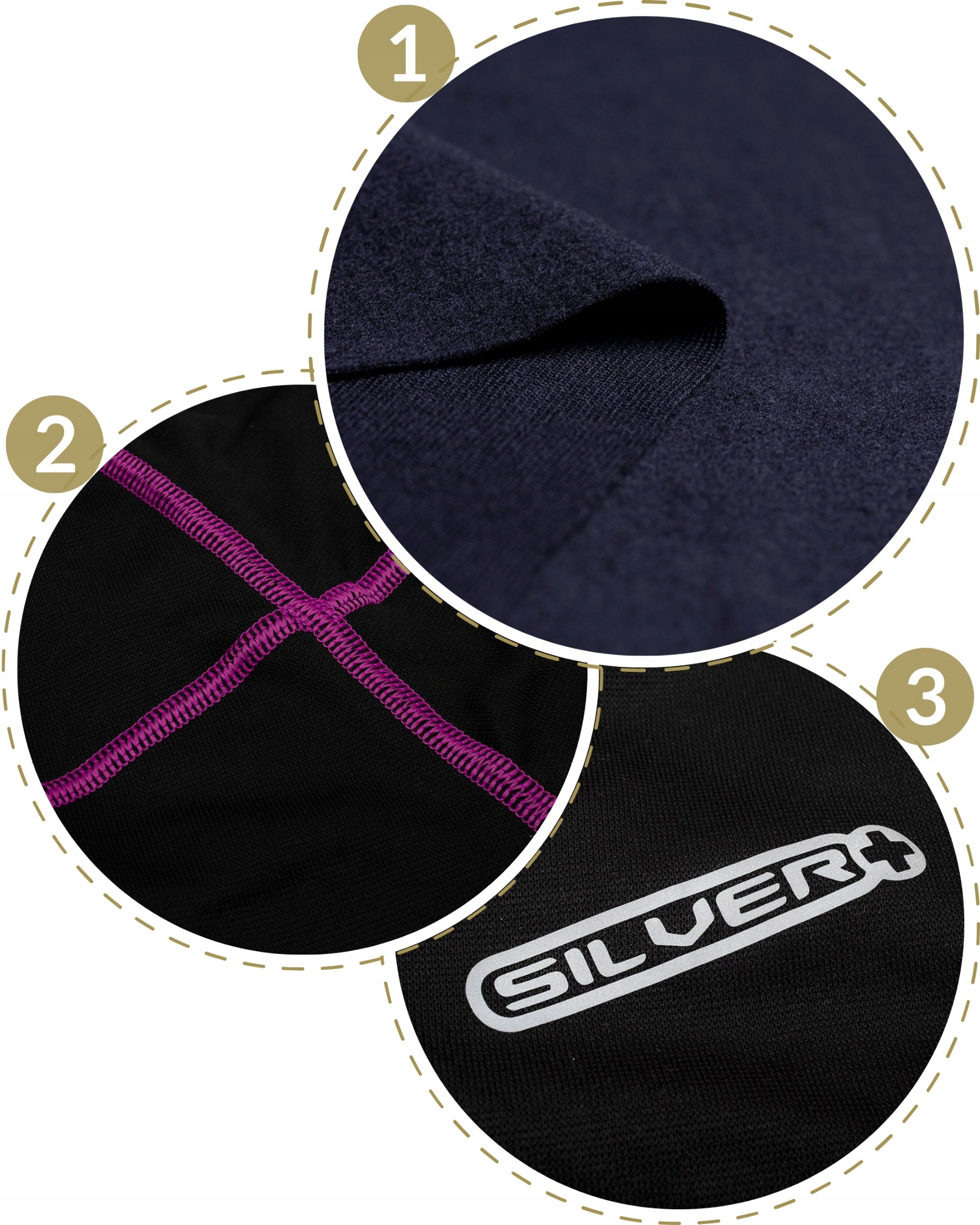 Bielizna Termoaktywna Damska L XL KOMPLET Odzież Termo Bluza Leginsy Różowe Kolor czarny