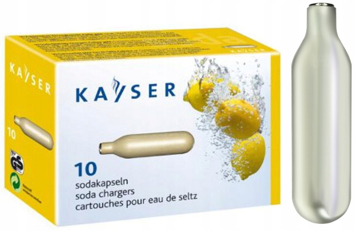 Naboje CO2 10-pak Kayser 7,5gr