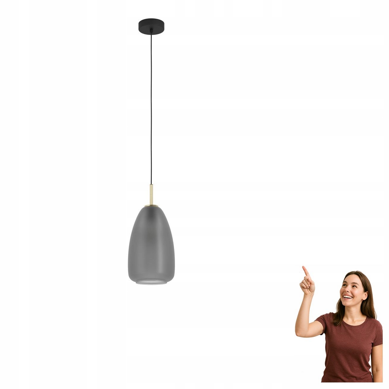 Závesná lampa Alobrase 900506 Eglo