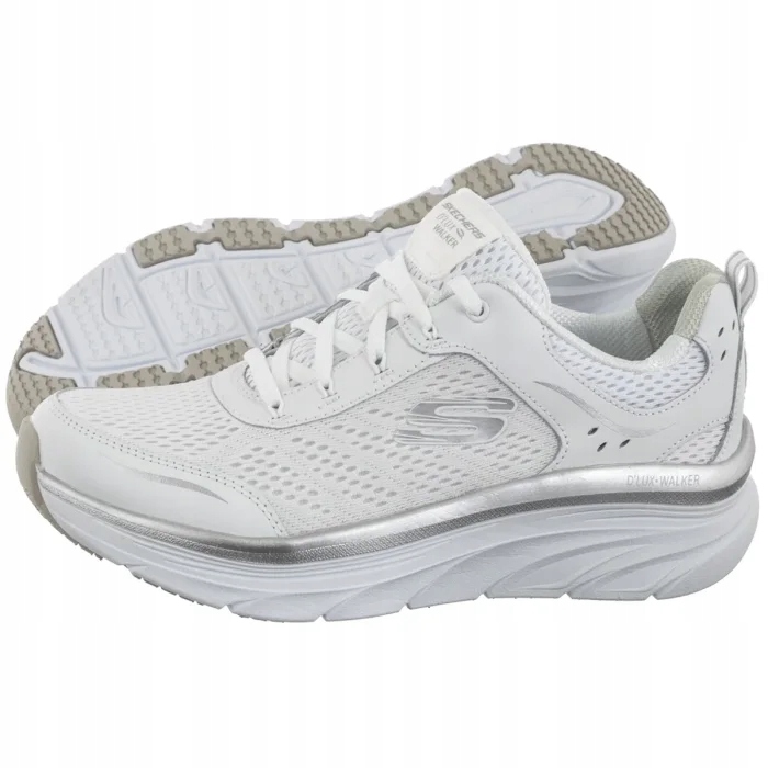 Tenisky Skechers D'Lux Walker Infinite Motion 149023/WSL Bílé