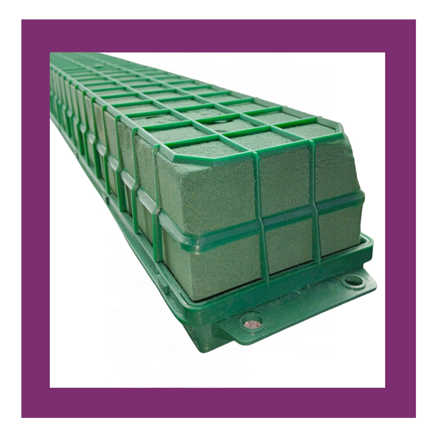 GARNET GĄBKA FLORYSTYCZNA LONG MOKRA DO KWIATÓW ŻYWYCH STROIKÓW 75 CM Marka Victoria Floral Products