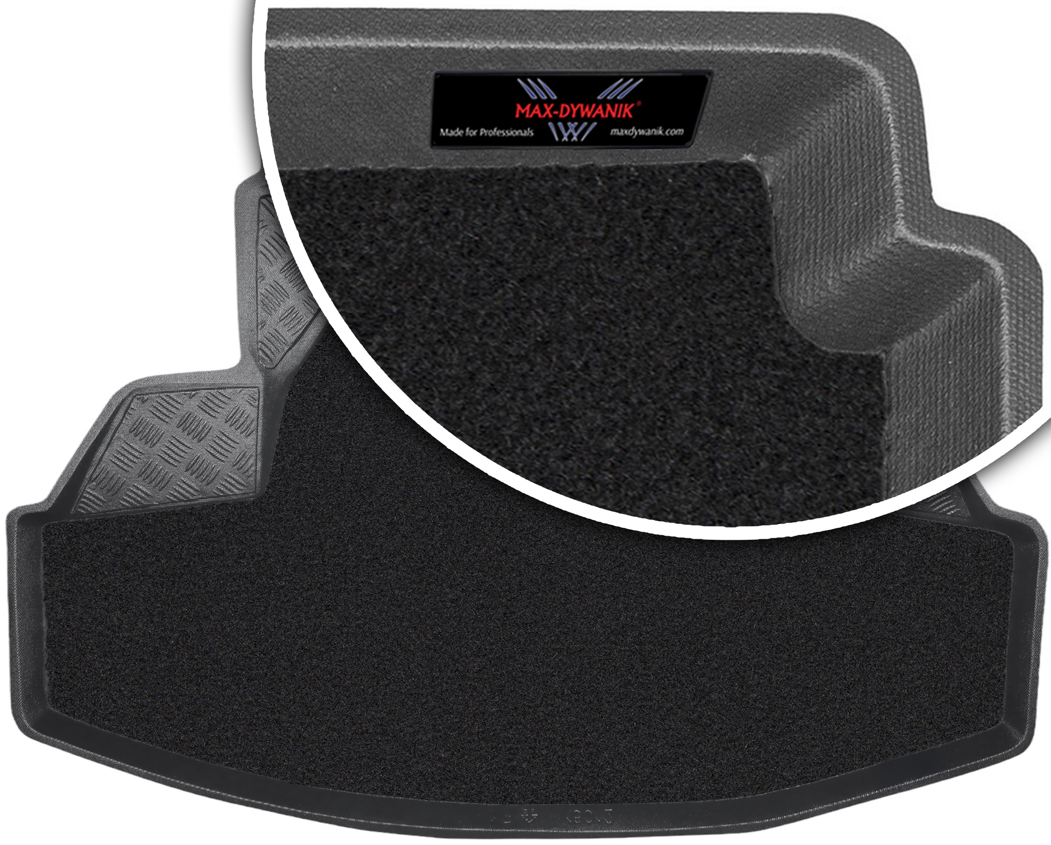 Honda Accord VIII Sedan 2008-2015 Koberec do zavazadlového prostoru s velurovou podložkou