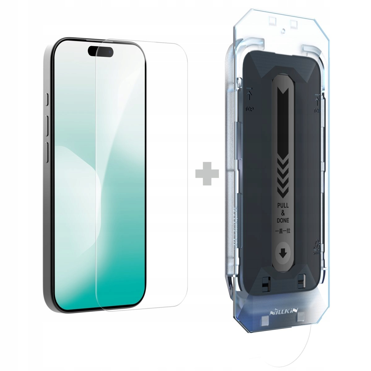 Nillkin Szkło hartowane 0.2mm H+ Pro 2.5D do Apple iPhone 17 (z aplikatorem)