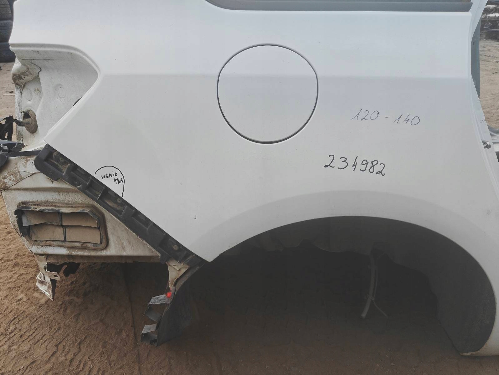 LONGHERONE parafango Destra posteriore OPEL ASTRA J Y40R
