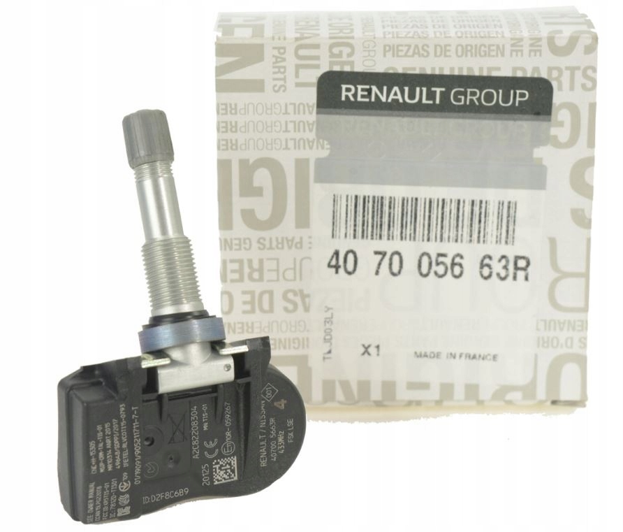

Czujnik ciśnienia powietrza w oponie Tpms Renault