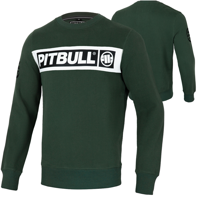 

Pit Bull bluza Sherwood green wlepa Ari -- L
