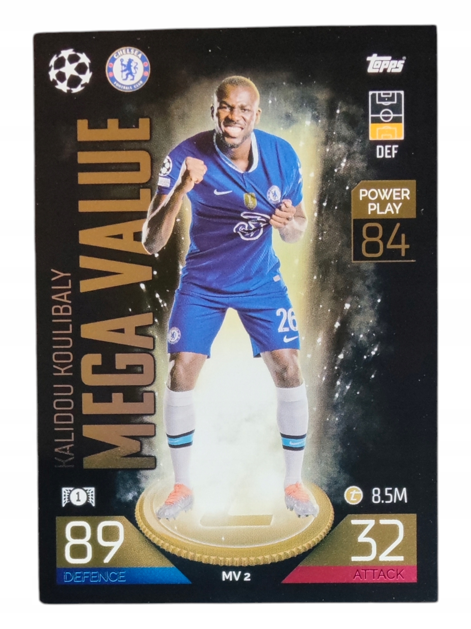 Topps Match Attax Extra 2022-2023 Value Kalidou Koulibaly Chelsea MV2