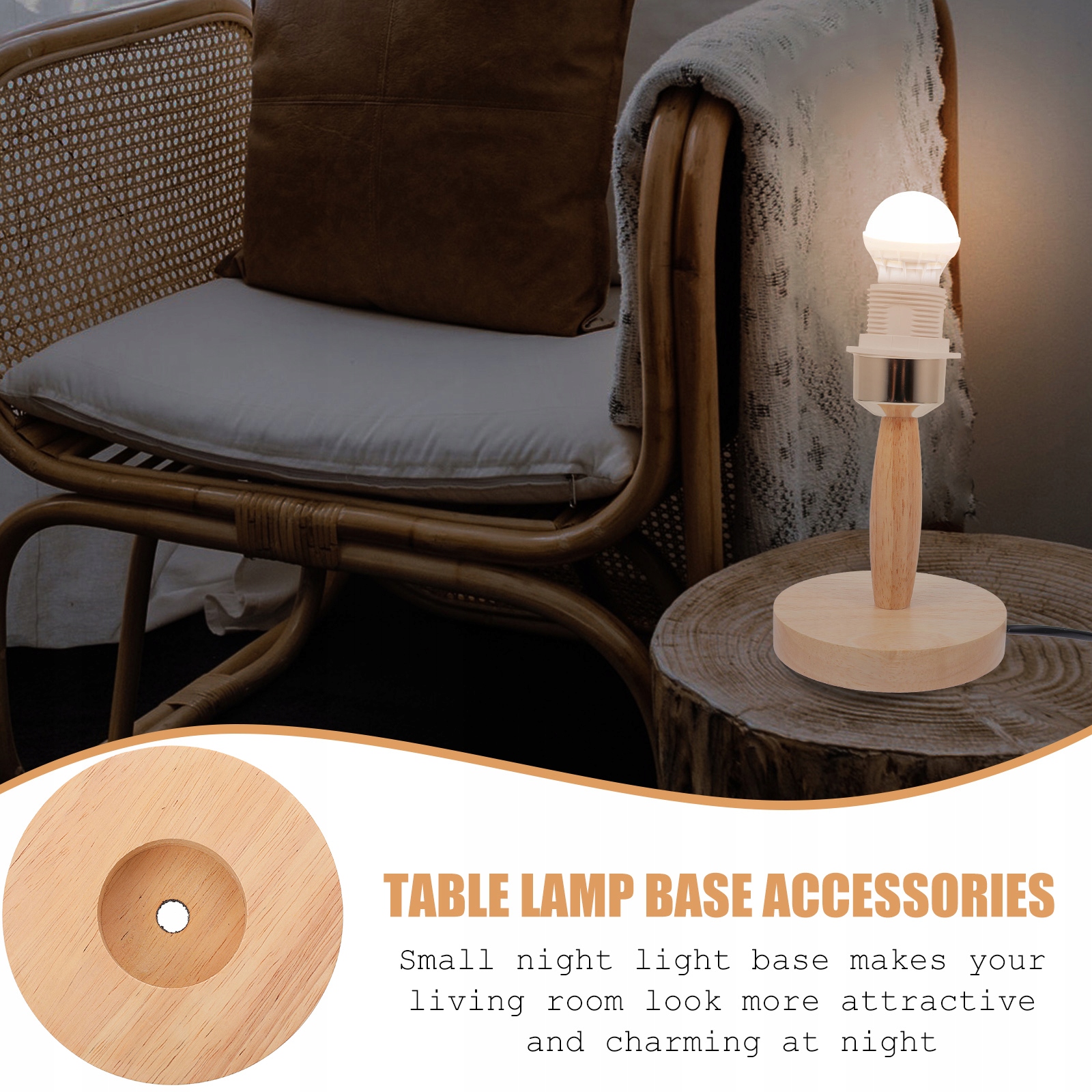 Akcesoria do podstaw lamp stołowych Podstawy Marka bez marki