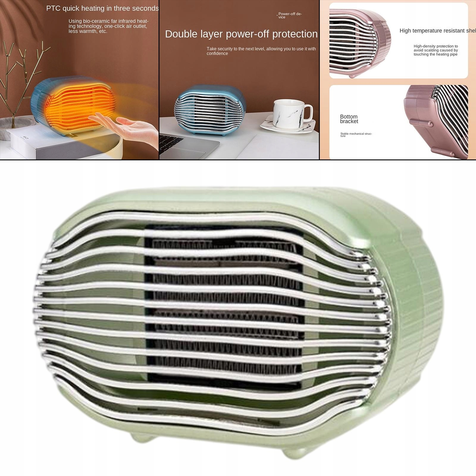 Mini Intelligent Heater Plug US Grzejnik biurkowy Catalog number of the original 252236