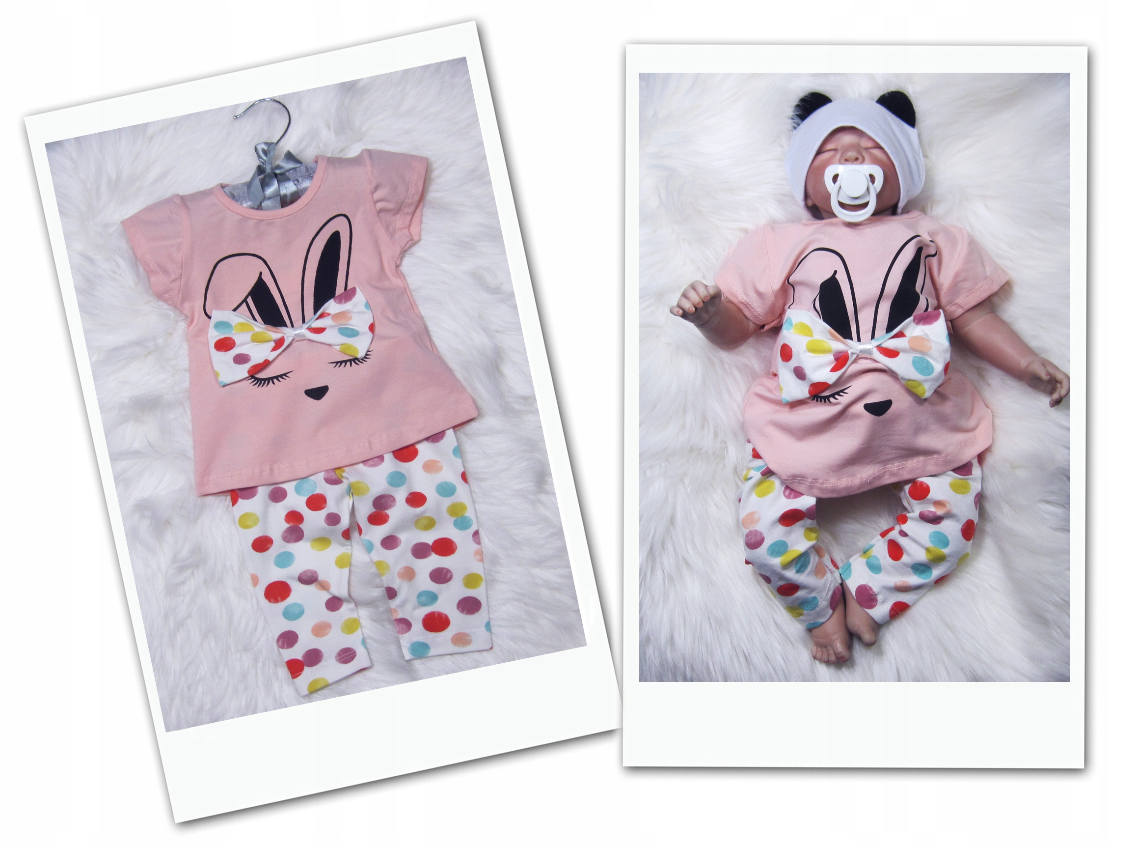 Komplet na Lato TUNIKA + LEGGINSY 2-pak * 74 Marka Inna marka