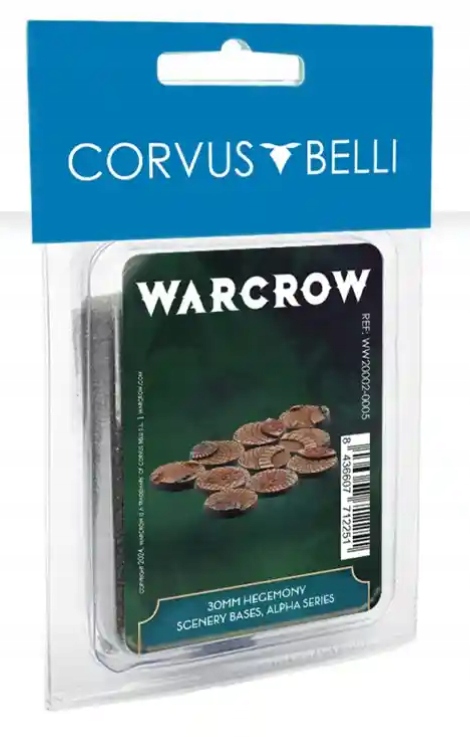 Warcrow: 30mm Hegemony Scenery Bases, Alpha Series