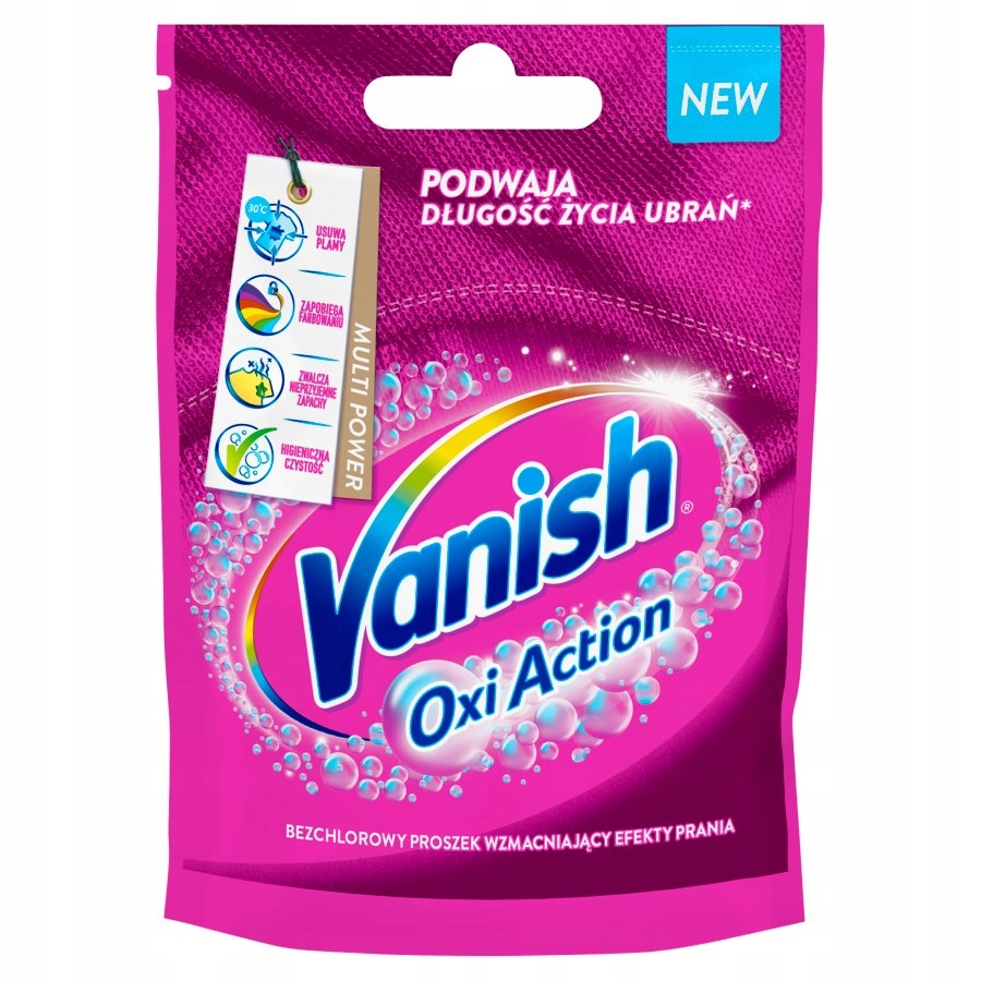 

Vanish Oxi Action Odplamiacz do tkanin w proszku