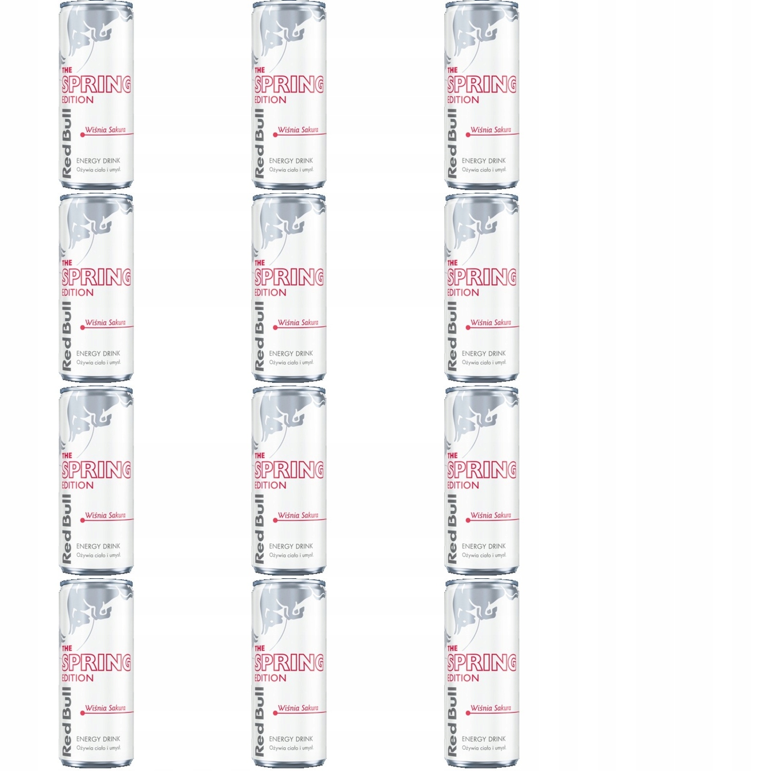 12x 250ml Red bull the spring edition wiśnia sakura Zgrzewka