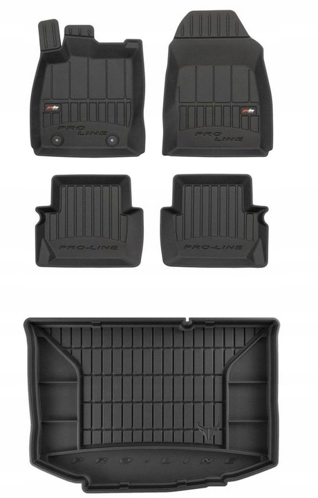 КОМПЛЕКТd Килимки резинові i килимок Ford Fiesta Mk7