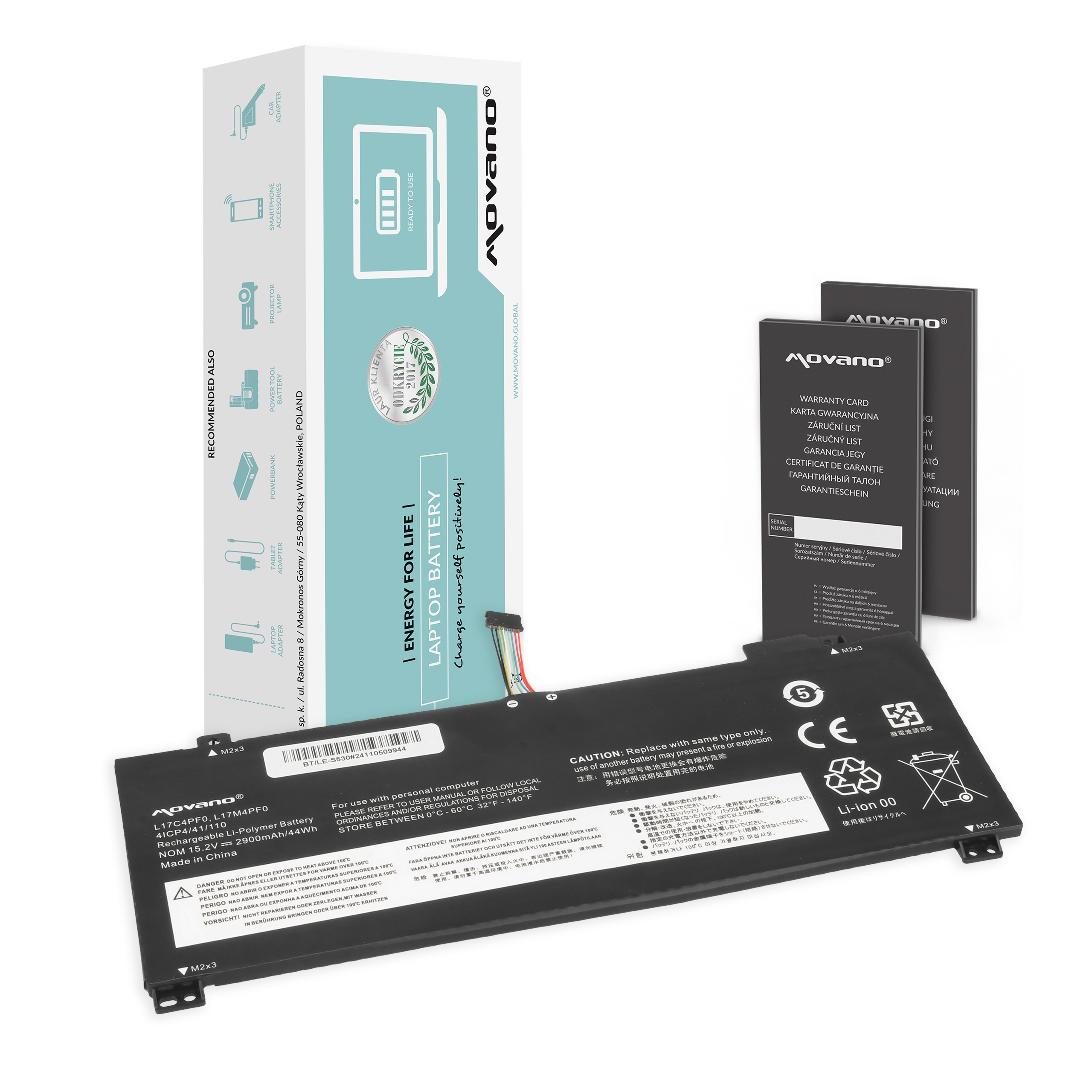 Bateria L17C4PF0 do Lenovo Legion 5 17ARH05H, 7 15IMH05