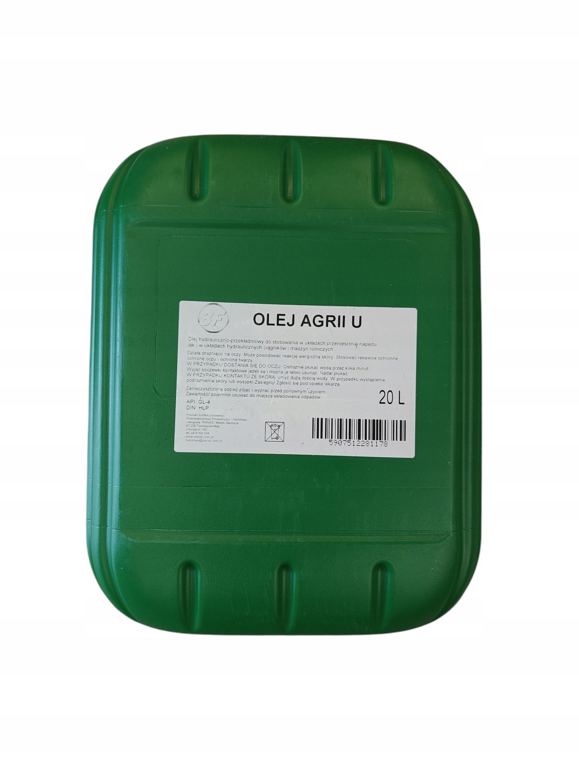 Olej Agrii-u 3F Náhrada AGRO-2U 20 l