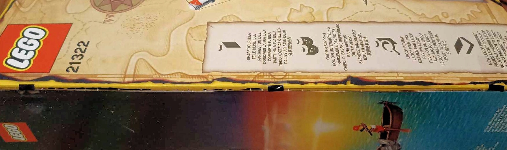 LEGO IDEAS 21322 PIRACI Z ZATOKI BARAKUD EAN (GTIN) 5702016819601