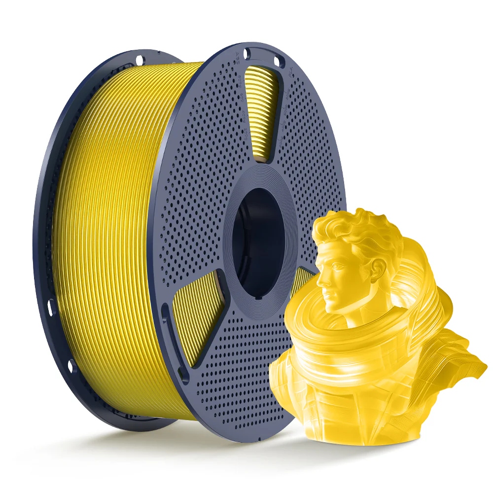 FILAMENT SUNLU 1.75 mm 1kg PETG Transparent yellow/ żółty