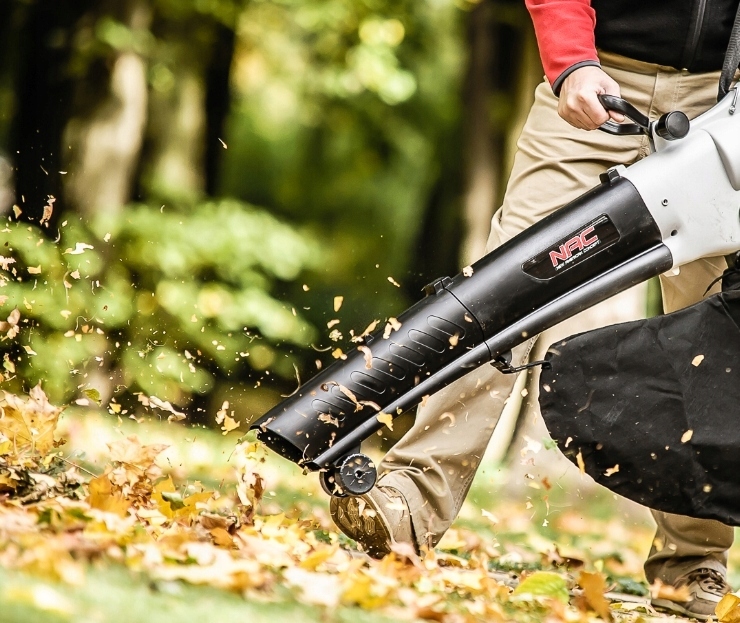 ODKURZACZ OGRODOWY NAC VBE320-FS-J DMUCHAWA ELEKTRYCZNA DO LIŚCI 3200W 40L Zasilanie elektryczne