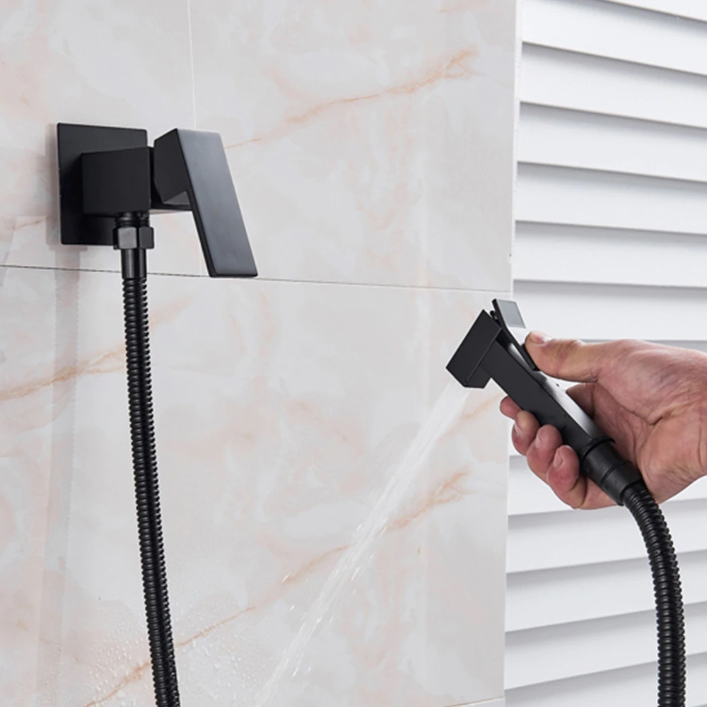 KRAN BATERIA BIDETOWA ŁAZIENKOWA BIDET CZARNY MAT Kod producenta BB03