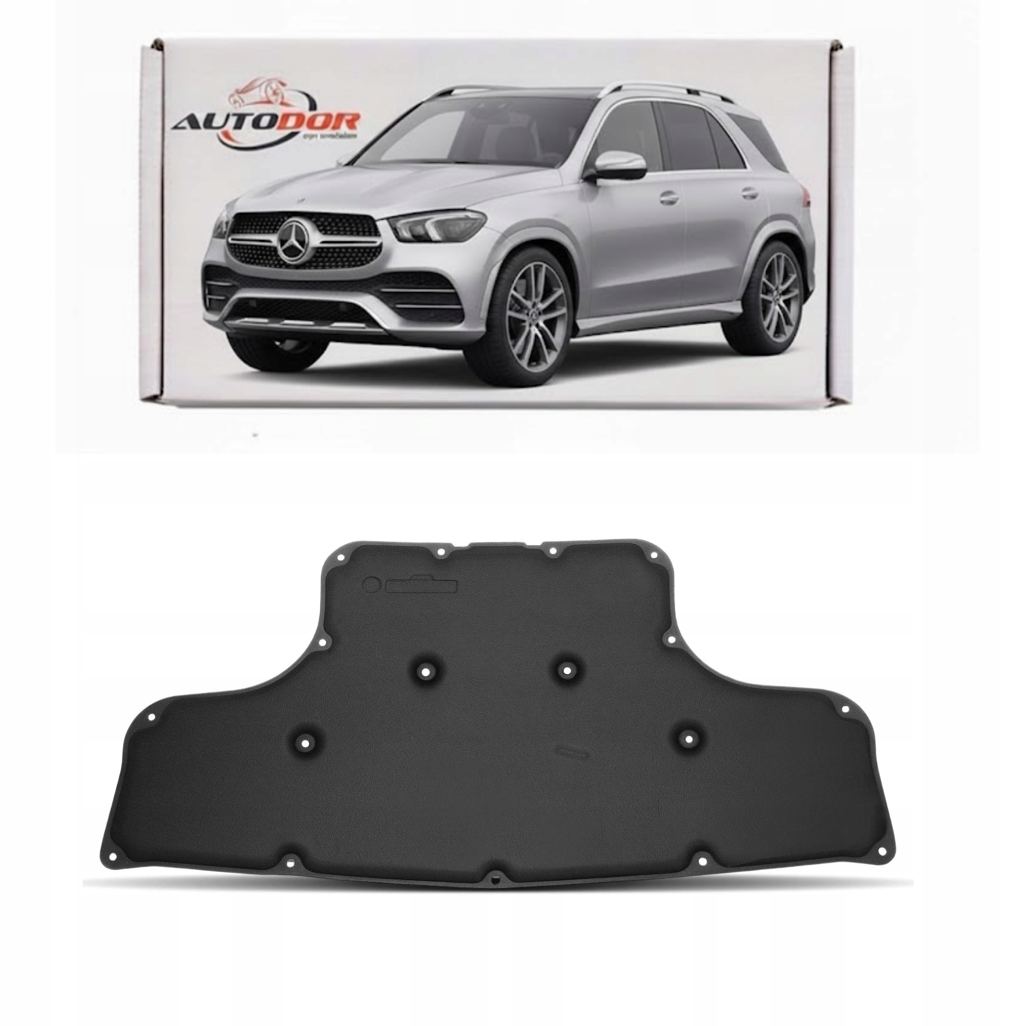 Mercedes Gle W167 C167 Tlumicí Podložka Izolační Kryt Masky A1676820800