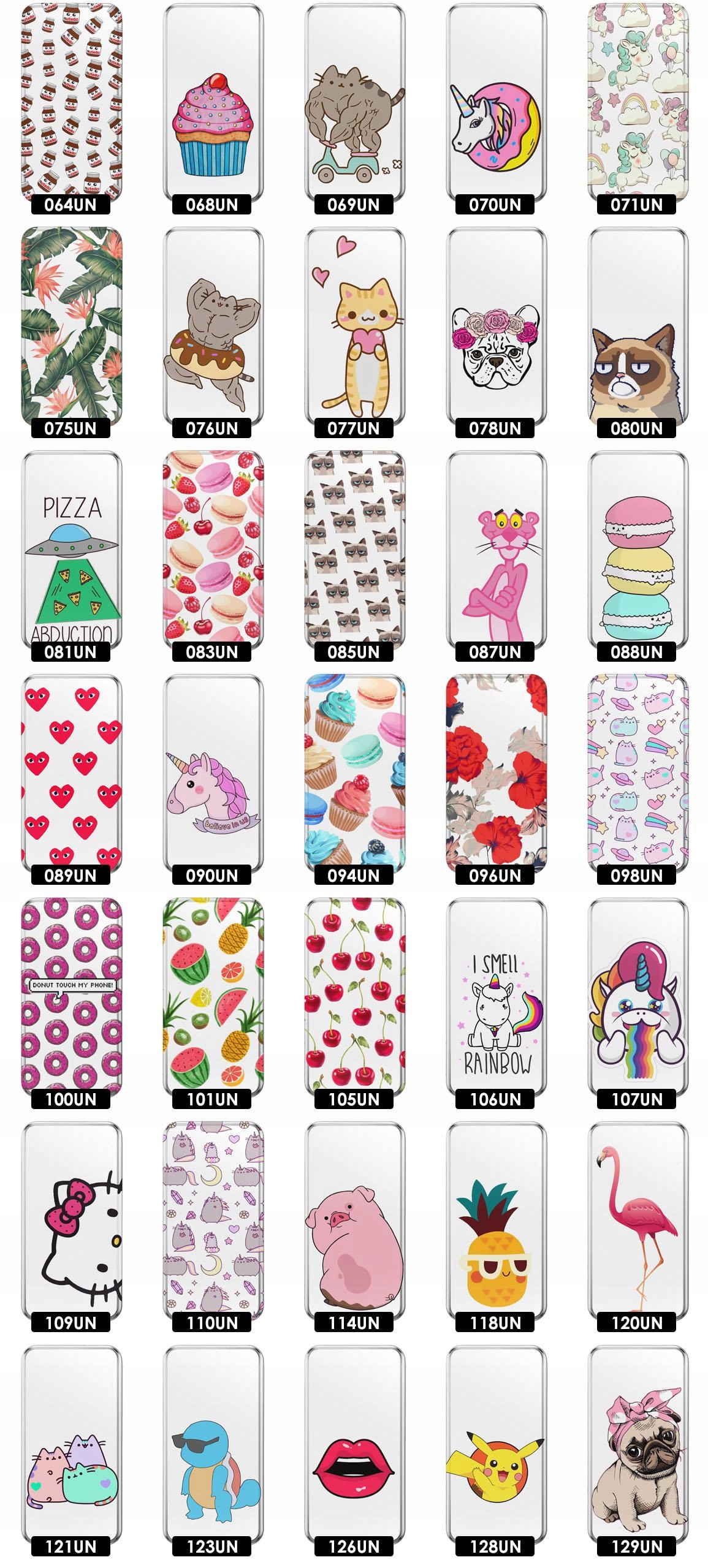 MODNE ETUI DO HUAWEI MATE 10 LITE WZORY + SZKŁO Typ plecki