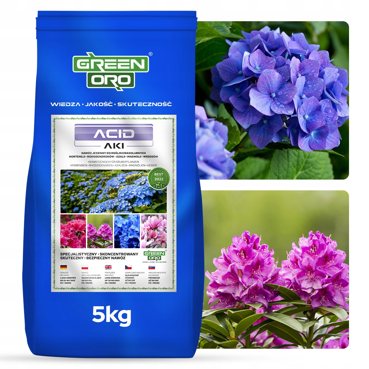 Nawóz Jesienny do Hortensji Rododendronów Magnolii