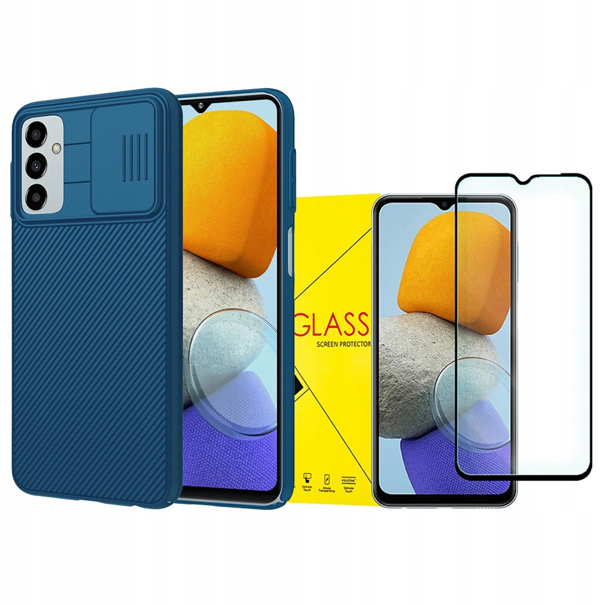 

Etui Do Galaxy M23 5G, Nillkin, Obudowa Szkło