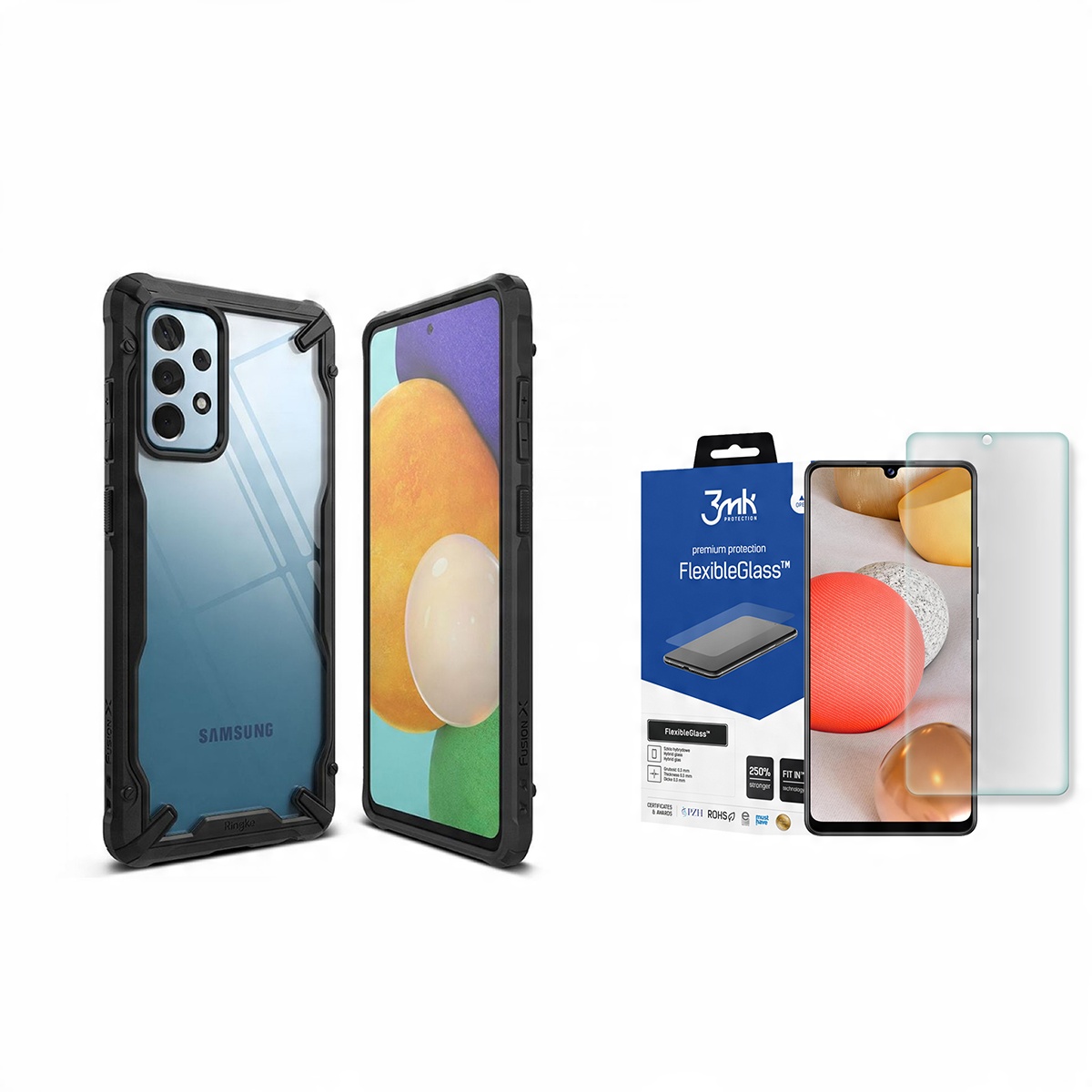 

Ringke Etui Do Galaxy A52 4G/5G + Szkło 3MK Fg
