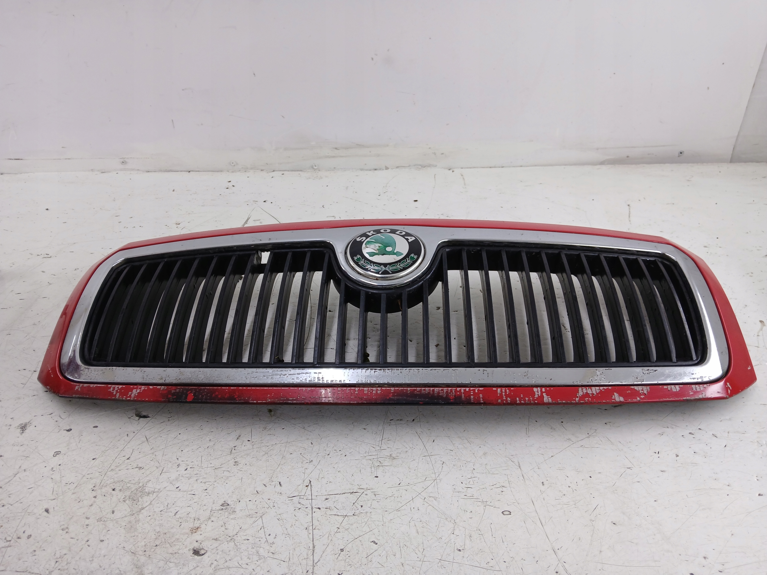SKODA FABIA e Griglia GRIGLIA radiatore Rosso