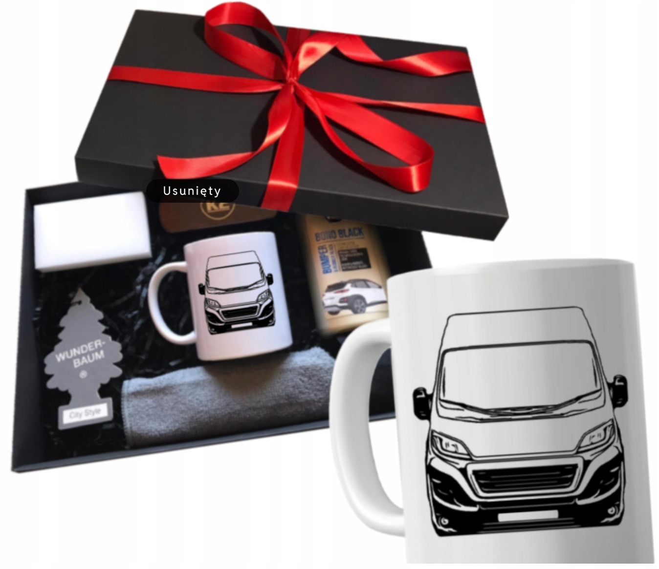 Hrnek sada pro řidiče Bus Autopřepravník dárek Kurýr Doručovatel Zasílatel