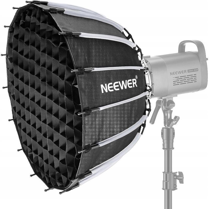 Neewer SF55Q, oktagonální softbox 55x37cm, Bowens bajonet, voštinový filtr,