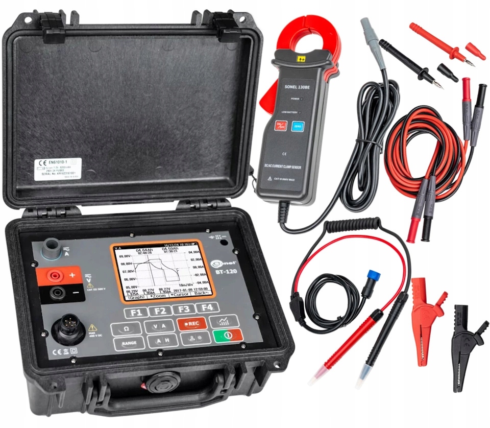 Sonel Tester, merač parametrov batérie akumulátorov BT-120 WMGBBT120