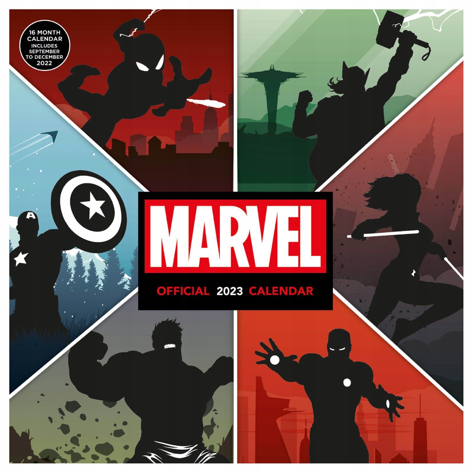 

Kalendarz 2023 Avengers 30x30 cm na ścianę