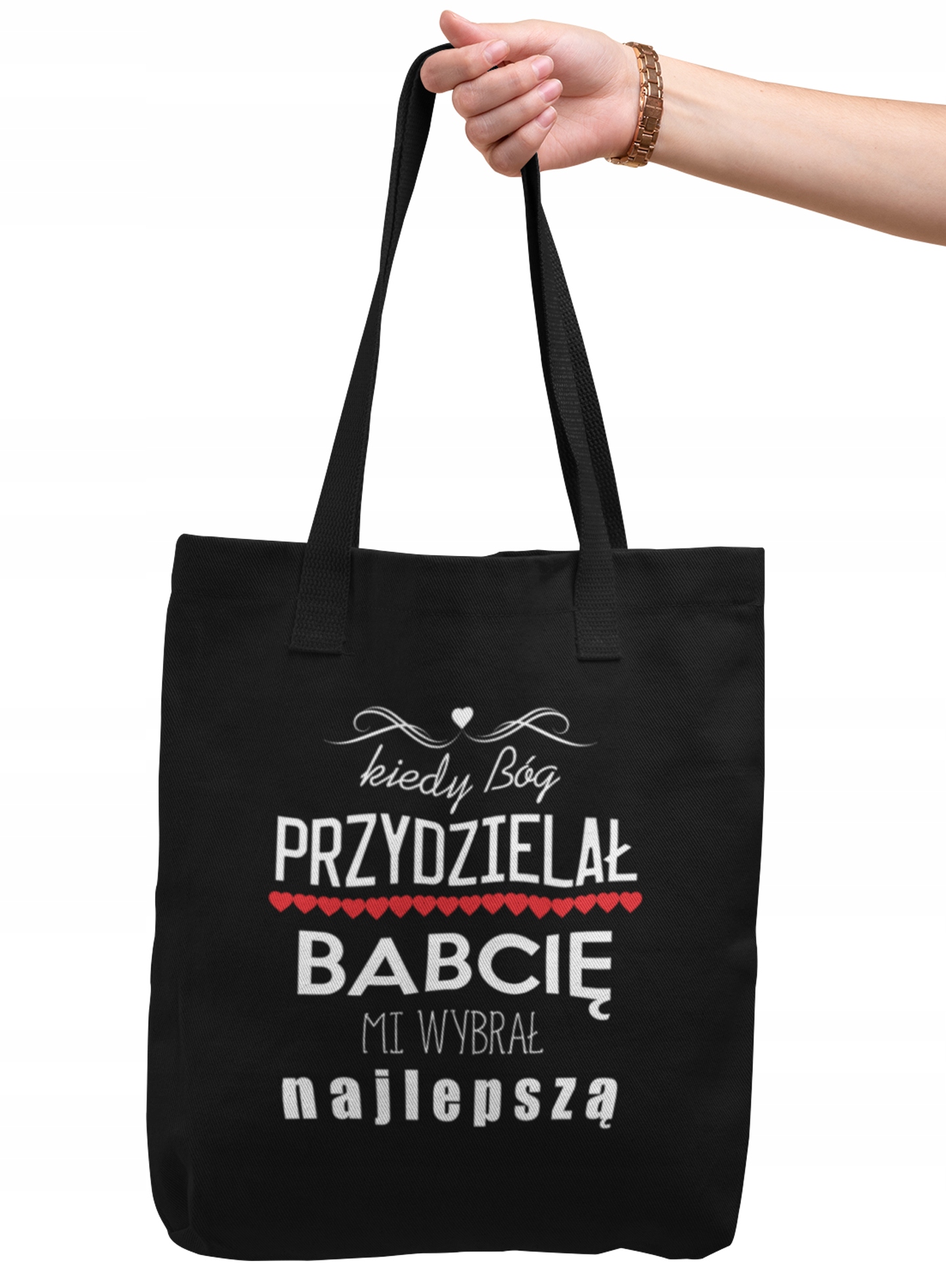 TORBA NA RAMIĘ BÓG WYBRAŁ MI NAJLEPSZĄ BABCIE Kod producenta Gartees